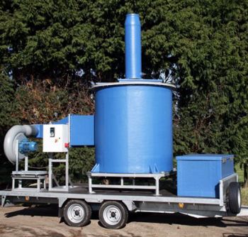 Mobile test unit/temporary odour control system